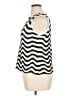 City Chic 100% Polyester Ivory Silver Sleeveless Blouse Size 14 Plus (XS) - photo 5