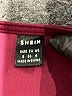 Shein Color Block Burgundy Casual Dress Size 4 - photo 7