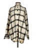 Madewell Plaid Ivory Long Sleeve Button-Down Shirt Size XS - photo 1