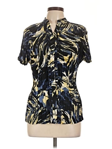 Como Short Sleeve Blouse (view 1)