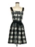 Guess Plaid Black Cocktail Dress Size 7 - photo 1
