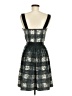 Guess Plaid Black Cocktail Dress Size 7 - photo 2