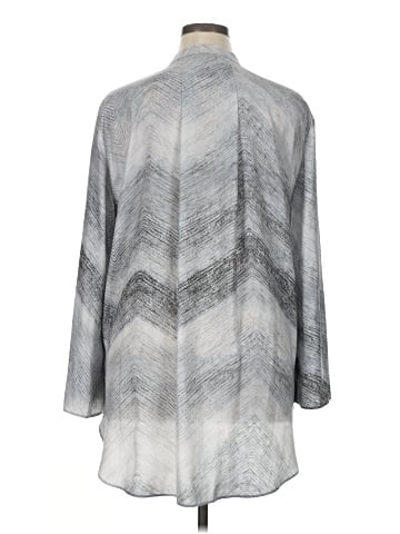 Joan Vass Long Sleeve Blouse (view 2)