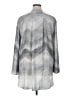 Joan Vass 100% Polyester Gray Long Sleeve Blouse Size XL - photo 2