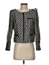 Alice + Olivia Chevron-herringbone Black Jacket Size 4 (estimated) - photo 1
