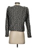 Alice + Olivia Chevron-herringbone Black Jacket Size 4 (estimated) - photo 2