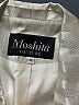 Moshita Metallic Silver Raincoat Size 12 - photo 6