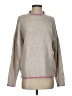 White Birch Tweed Gray Turtleneck Sweater Size S - photo 1