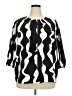 Shein Curve Black 3/4 Sleeve Blouse Size 18 Plus (3) - photo 1