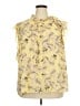 Liz Claiborne Yellow Sleeveless Blouse Size 2X - photo 1