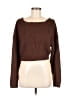 Zaful Brown Pullover Sweater Size M - photo 1