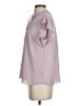 Current Air 100% Polyester Purple Short Sleeve Blouse Size S - photo 5