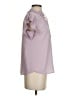 Current Air 100% Polyester Purple Short Sleeve Blouse Size S - photo 4