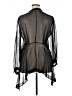 Illia 100% Silk Black Blouse Size 8 - photo 2