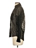Express 100% Polyester Polka Dots Black Long Sleeve Blouse Size XS - photo 5