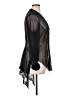 Illia 100% Silk Black Blouse Size 8 - photo 4