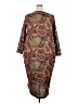 Assorted Brands Paisley Brown Casual Dress Size 20 (estimated) - photo 2