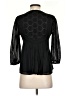 Leifnotes 100% Polyester Black 3/4 Sleeve Blouse Size 2 - photo 2
