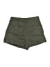 Free People Solid Green Khaki Shorts Size 8 - photo 2