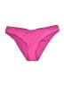 Becca Solid Pink Swimsuit Bottoms Size M - photo 1