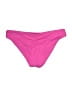 Becca Solid Pink Swimsuit Bottoms Size M - photo 2