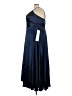 Mac Duggal 100% Polyester Blue Cocktail Dress Size 22 - photo 5