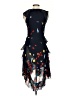Joie 100% Polyester Stars Blue Cocktail Dress Size 0 - photo 2