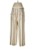 Equipment 100% Viscose Stripes Ivory Casual Pants Size 8 - photo 2