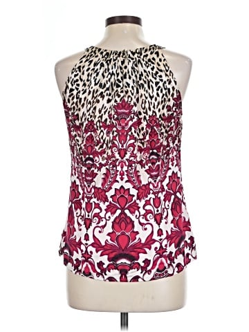 White House Black Market Sleeveless Silk Top (view 2)