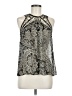 Leifnotes 100% Silk Black Blouse Size 6 - photo 1