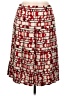 Escada Print Red Casual Skirt Size EU 42 / US 12 - photo 1