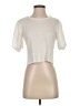 Paige 100% Linen Ivory Short Sleeve Top Size XXS - photo 1
