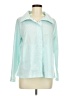 Vitamin Teal Long Sleeve Blouse Size M - photo 1
