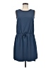 Athleta Solid Blue Casual Dress Size M (petite) - photo 1