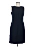 Tory Burch Solid Blue Casual Dress Size 6 - photo 1