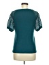 Merokeety 100% Polyester Teal Short Sleeve Top Size M - photo 2