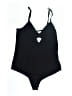 Lira Color Block Black Bodysuit Size S - photo 1