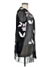 Alex Evenings 100% Silk Gray Black Kimono Size 8 - photo 4