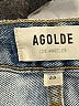 AGOLDE 100% Cotton Paisley Blue Jeans Size 23 waist - photo 6