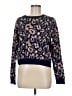 John & Jenn Floral Blue Pullover Sweater Size M - photo 1