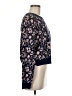 John & Jenn Floral Blue Pullover Sweater Size M - photo 4