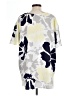 14th & Union 100% Polyester Floral Ivory Short Sleeve Blouse Size L - photo 2
