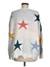 Macaron Stars Silver Pullover Sweater Size M - photo 2
