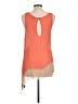Sanctuary 100% Viscose Orange Sleeveless Blouse Size L - photo 2