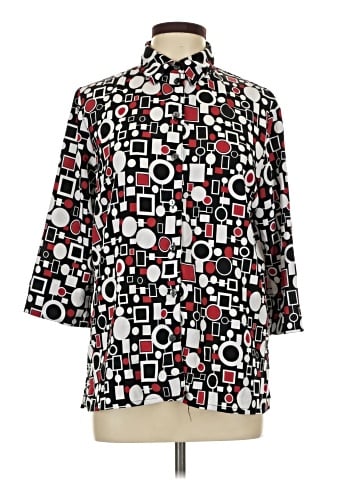 Allison Daley 3/4 Sleeve Blouse (view 1)