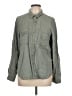 Universal Thread 100% Lyocell Gray Long Sleeve Button-Down Shirt Size L - photo 1