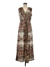 Kasper Animal Print Brown Casual Dress Size M - photo 1