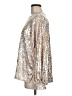 Adrienne Metallic Silver Pullover Sweater Size M - photo 5