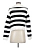 Moon & Madison Stripes White Pullover Sweater Size S - photo 2