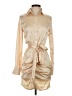 PrettyLittleThing Tan Casual Dress Size 4 - photo 1